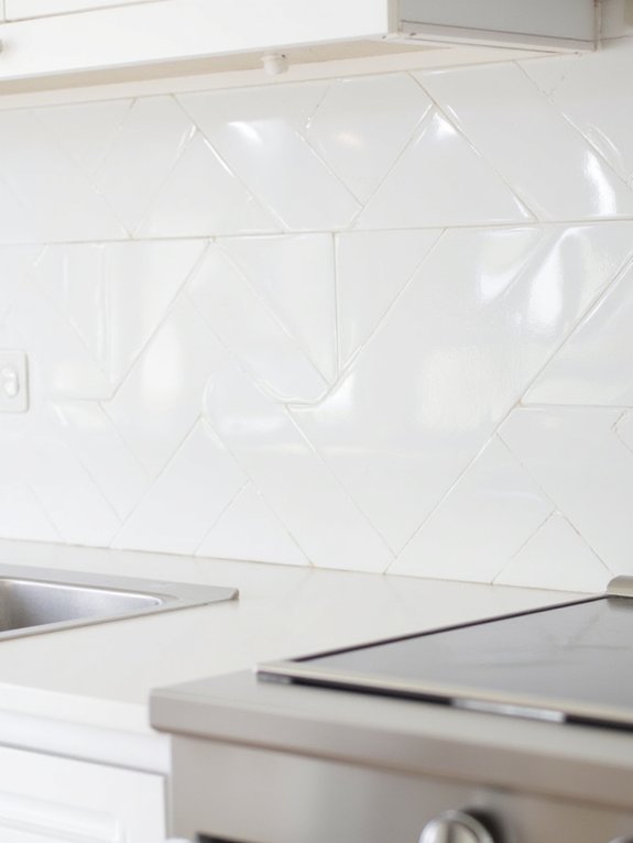elegant herringbone tile customization