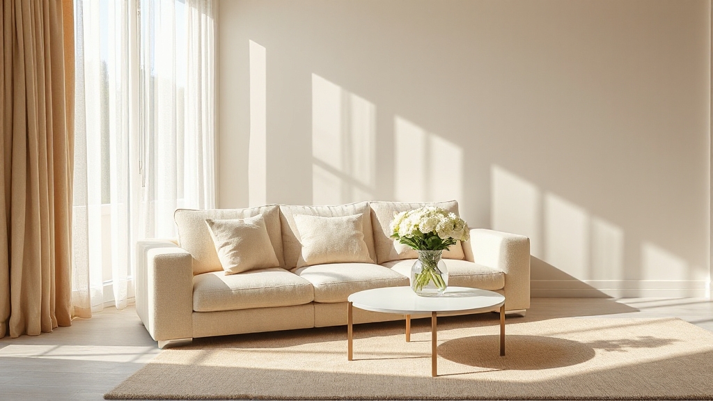 elegant warm cream ambiance