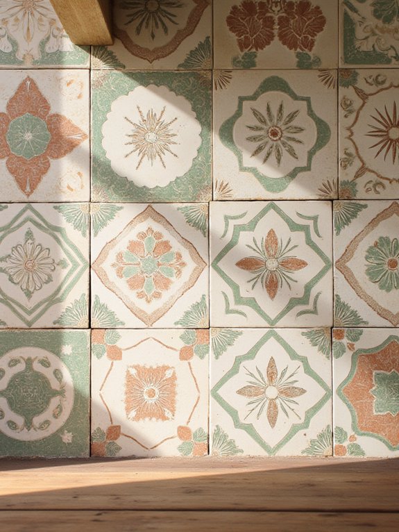farmhouse tile backsplash charm