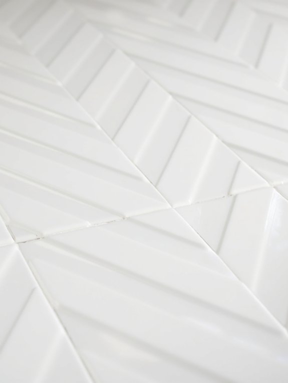 fluted white tile advantages