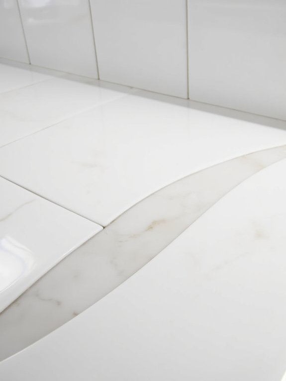 glossy white ceramic elegance