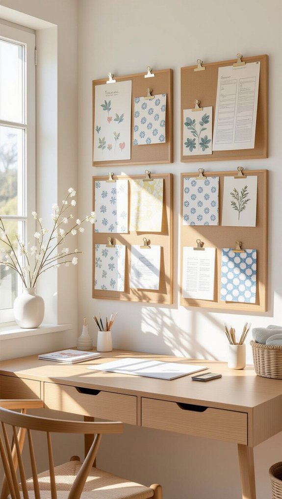 inspiration board gallery wall