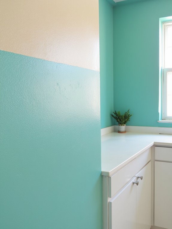 kitchen wall color transformation