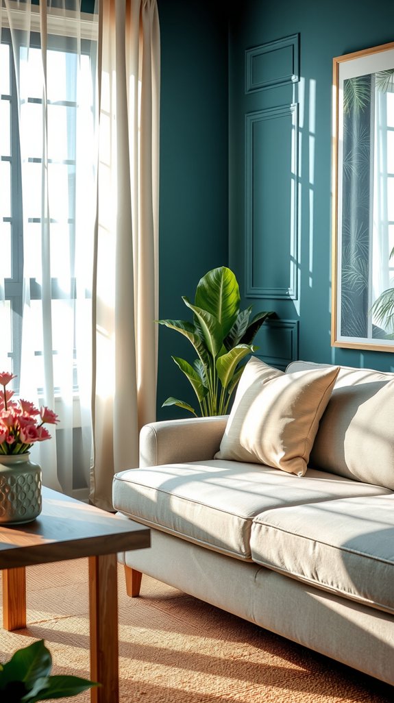 lagoon blue creates tranquility