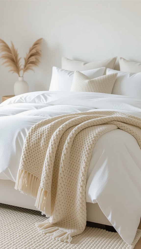 layered bedding for comfort