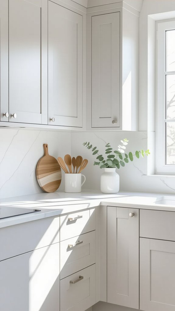 22 Kitchen Cabinet Color Ideas for Modern and Timeless Style 5 light gray cabinet elegance