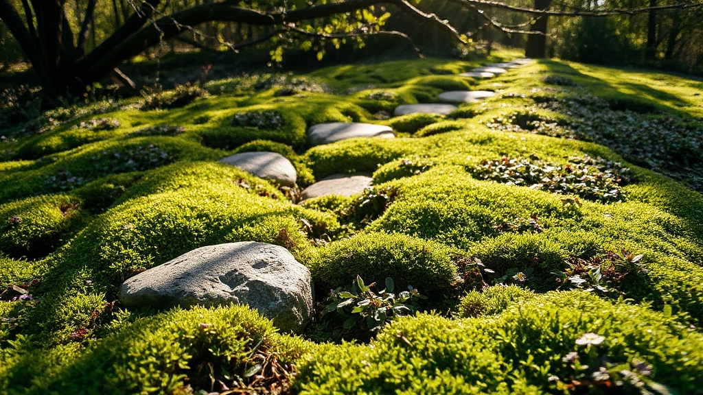 low maintenance lush ground cover