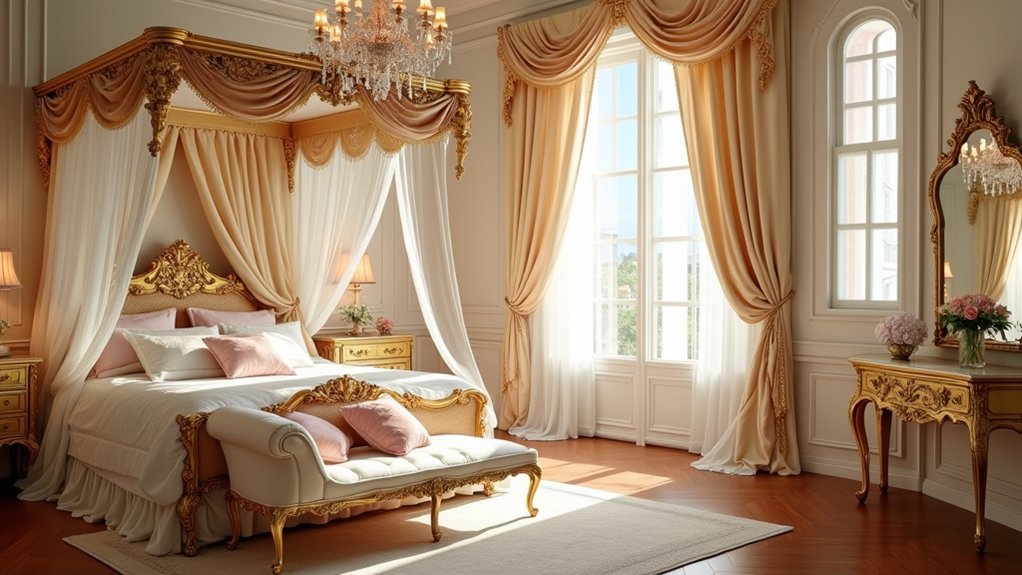 luxurious romantic bedroom decor