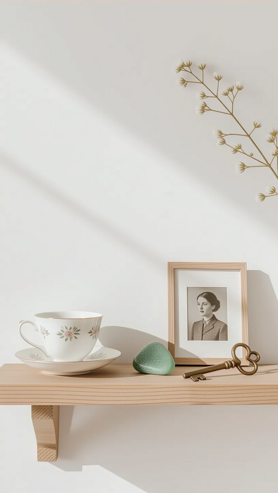 meaningful sentimental object displays