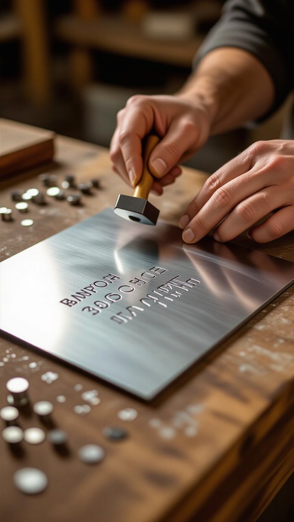 metal stamping keepsake craft