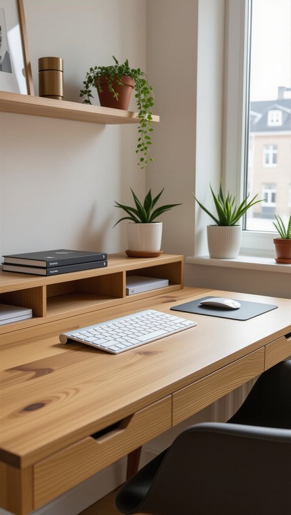 micke desk personalization ideas