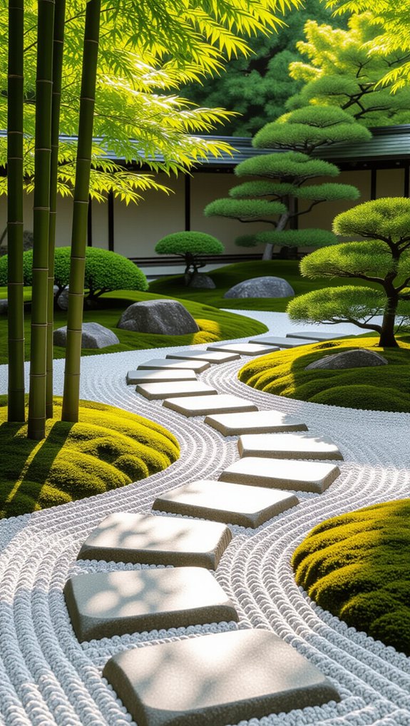 mindful stepping stone pathway