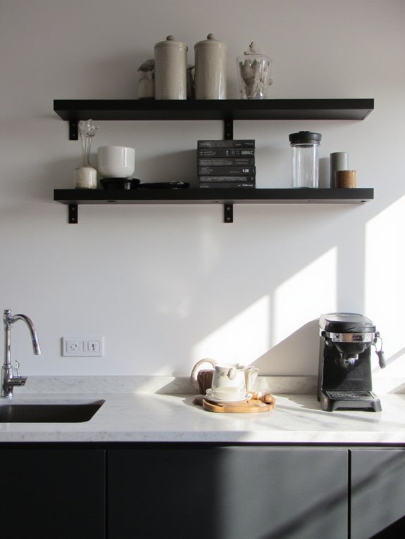 modern industrial coffee storage