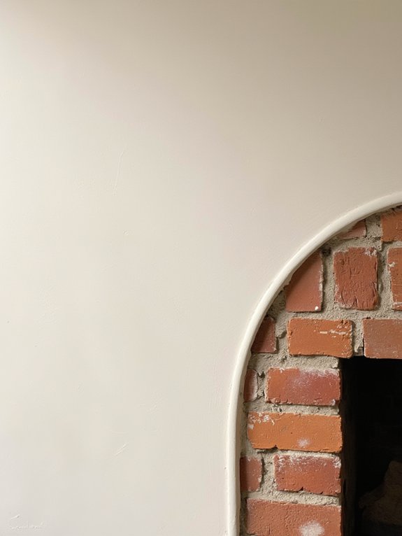 modern minimalist plaster covering