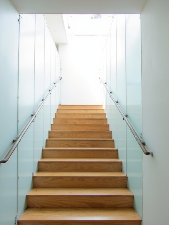 modern stylish safe railings