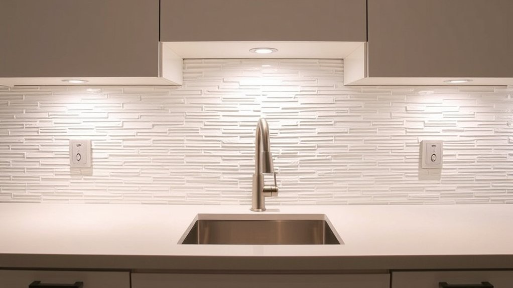 modern white backsplash ideas