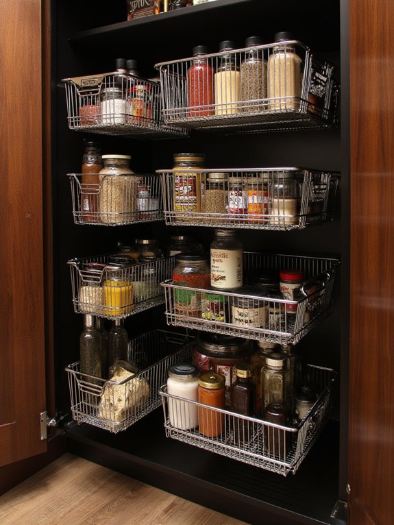 organized accessible pantry storage