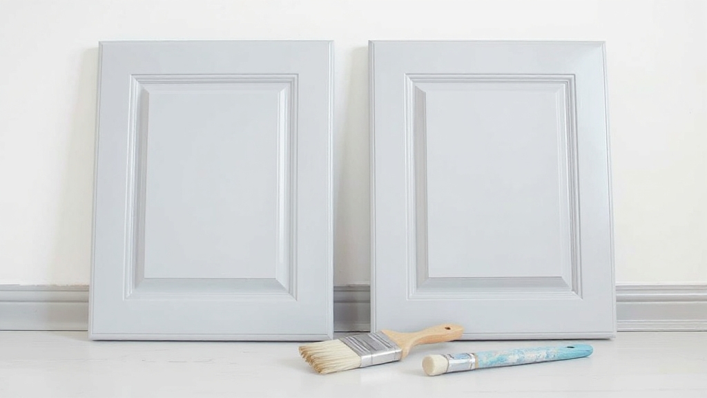 paint cabinet doors efficiently