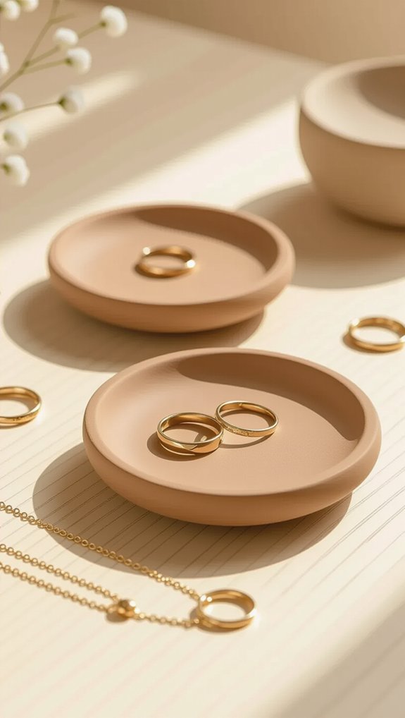 personalized clay jewelry trays