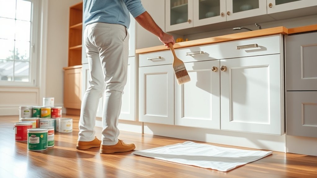 professional cabinet painting guide