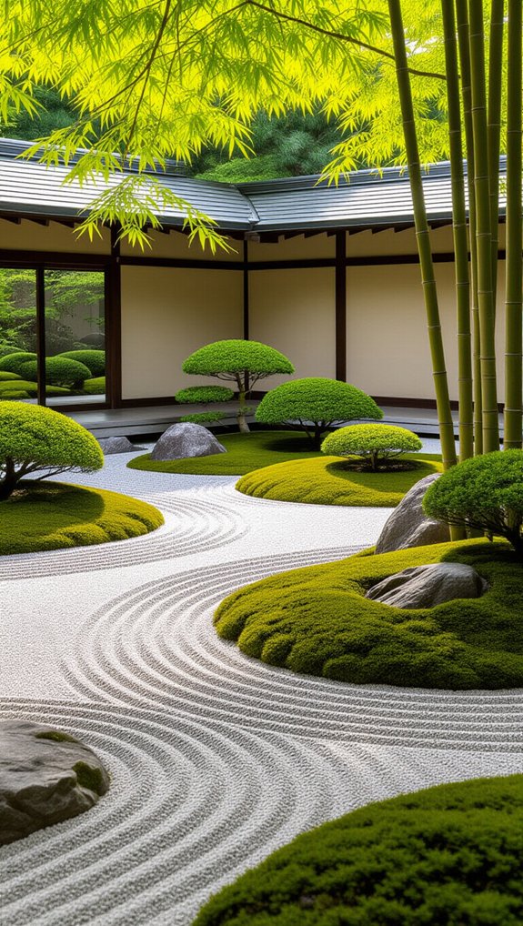 pruned shrub shapes for tranquility