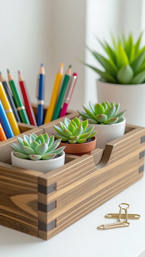 repurpose drawer for organization