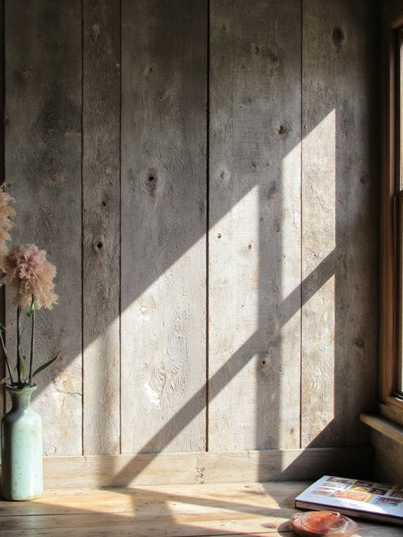 rustic warmth and sustainability