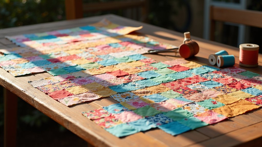 scrap quilt fabric ideas