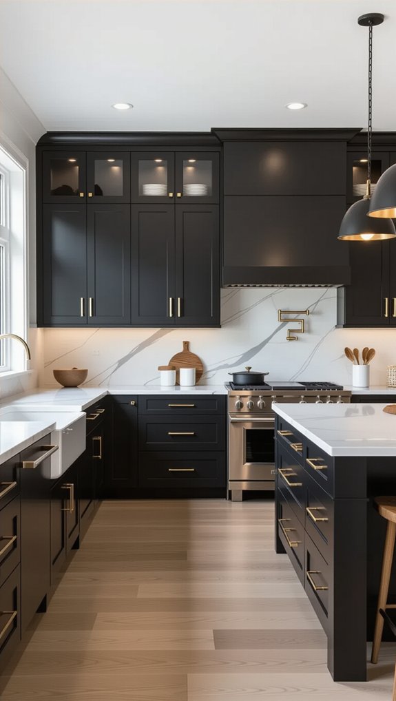 22 Kitchen Cabinet Color Ideas for Modern and Timeless Style 7 sophisticated charcoal cabinetry appeal