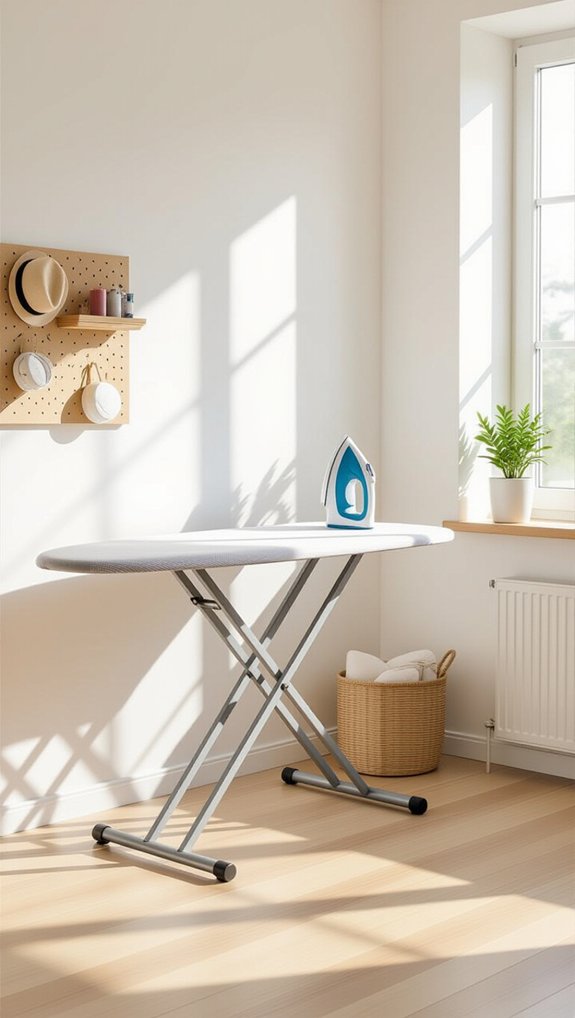 space saving ironing board solution