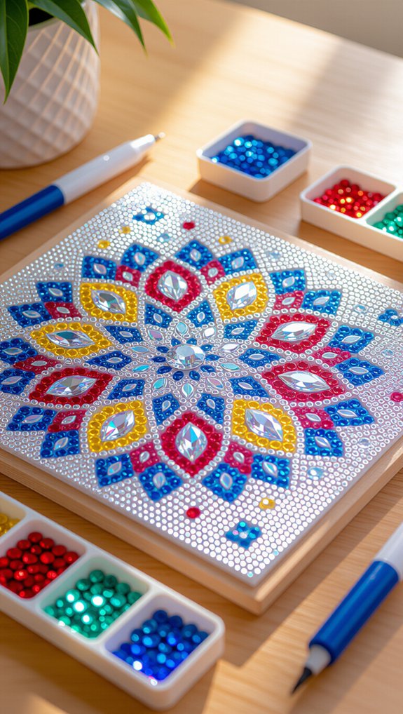 sparkling creative relaxation activity