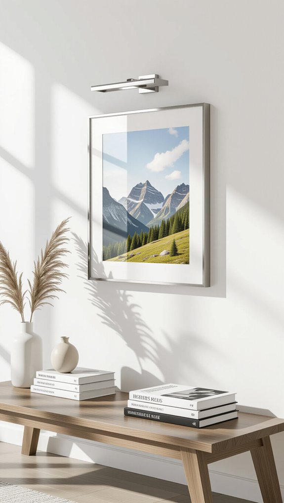 standoff hardware art display