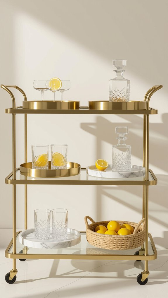 stylish and functional trays