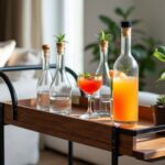 stylish bar cart inspiration