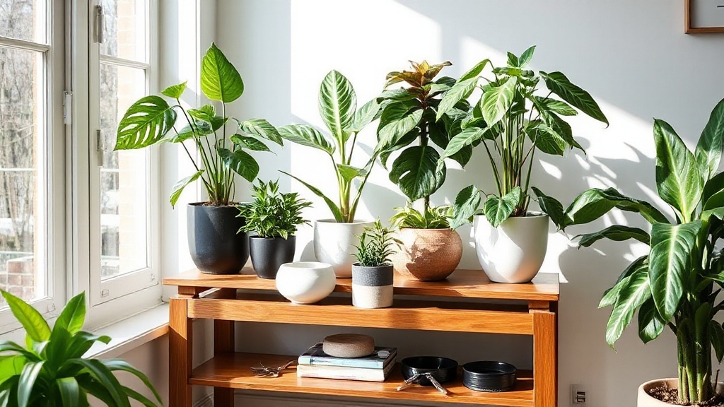 stylish storage for plants