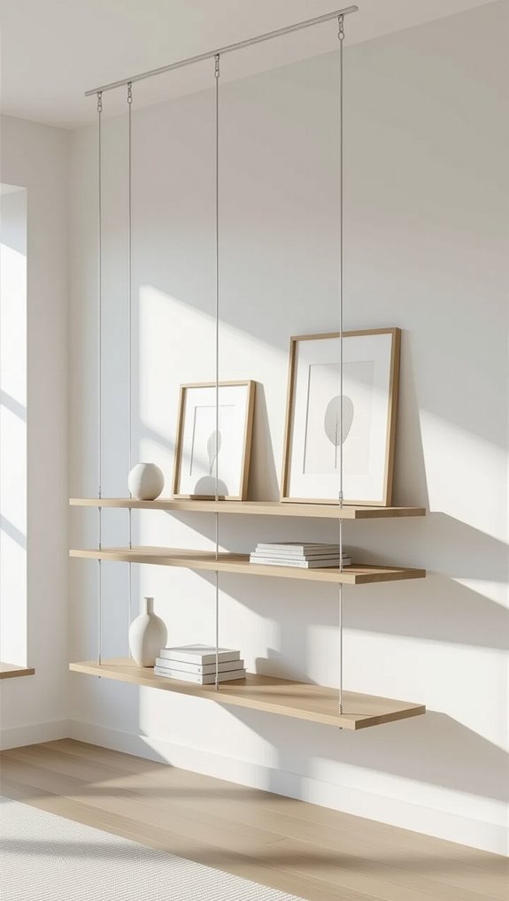 stylish wall art display