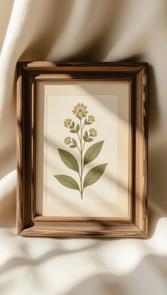 thrifted vintage artwork collection