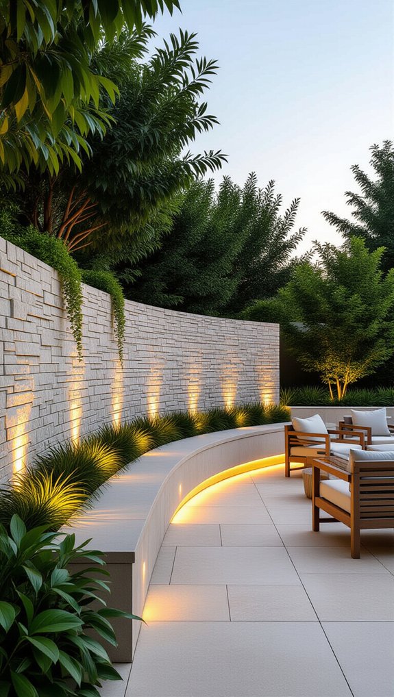 transformative backyard retaining walls