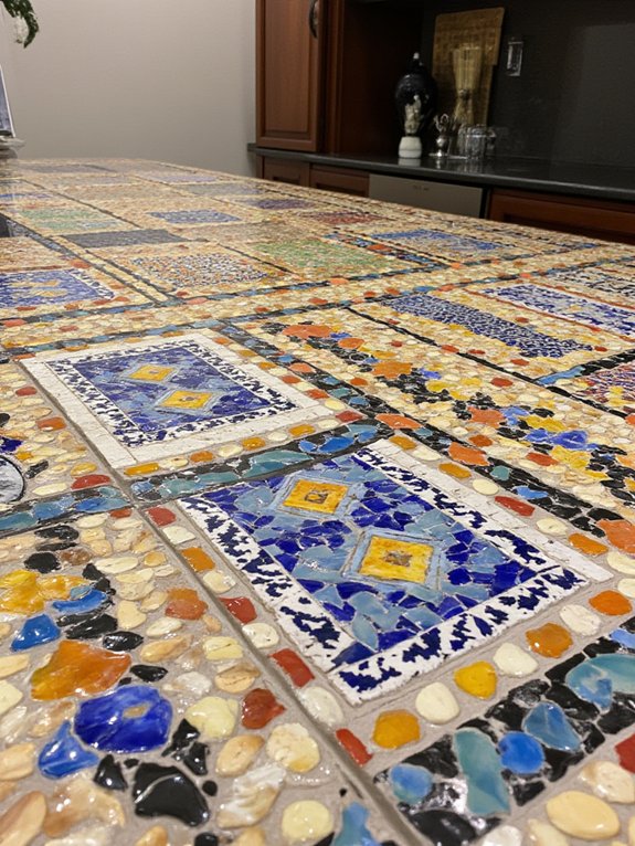 unique colorful durable mosaics