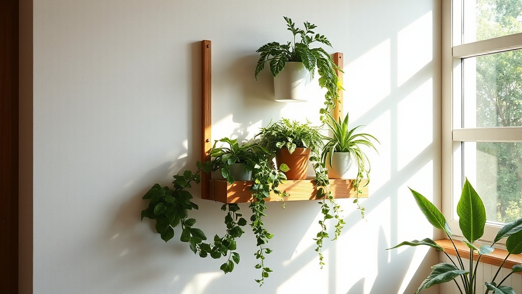 vertical plant showcase solution