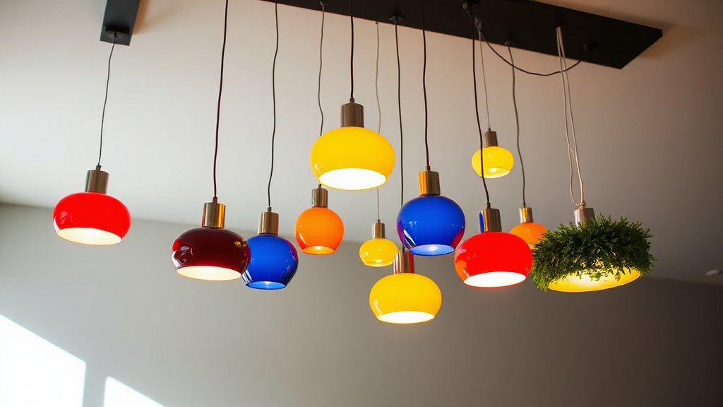 vibrant focal points illuminate