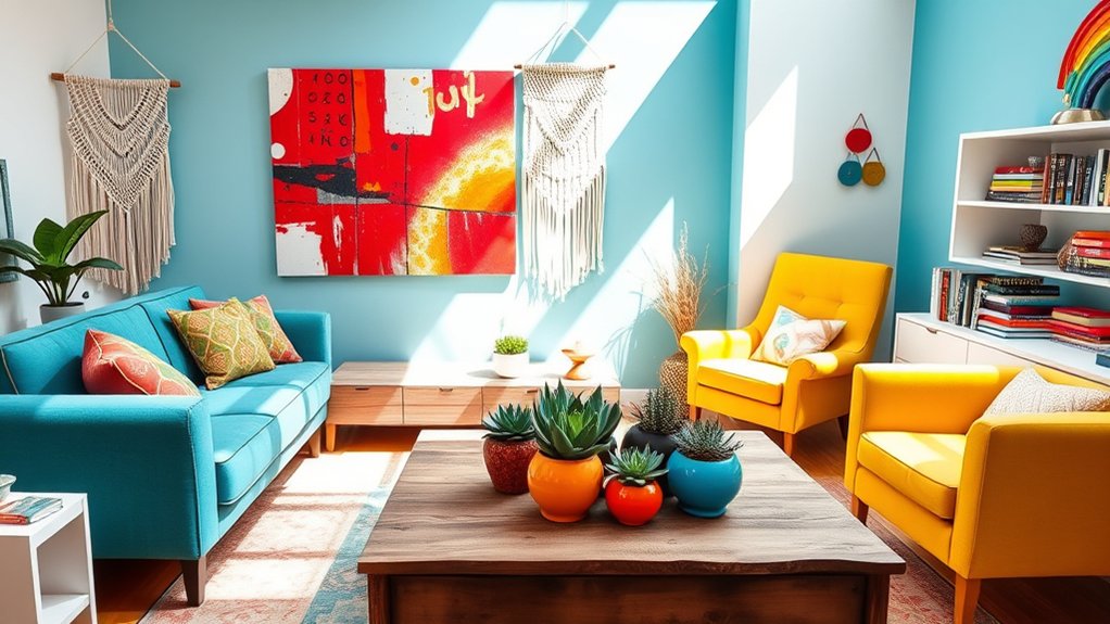 vibrant home decor inspiration