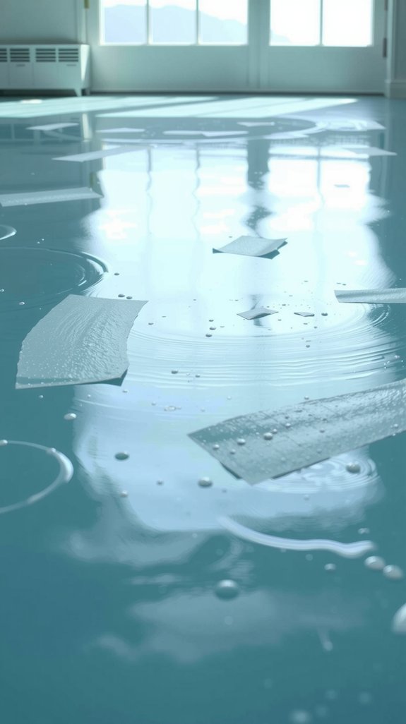 vibrant ocean blue tranquility