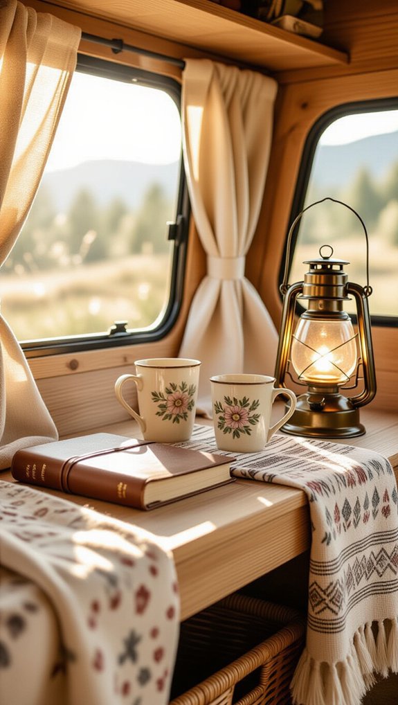 vintage decor for campers