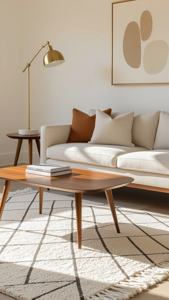 vintage eclectic mid century furniture