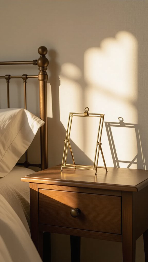 vintage industrial bedroom accessory