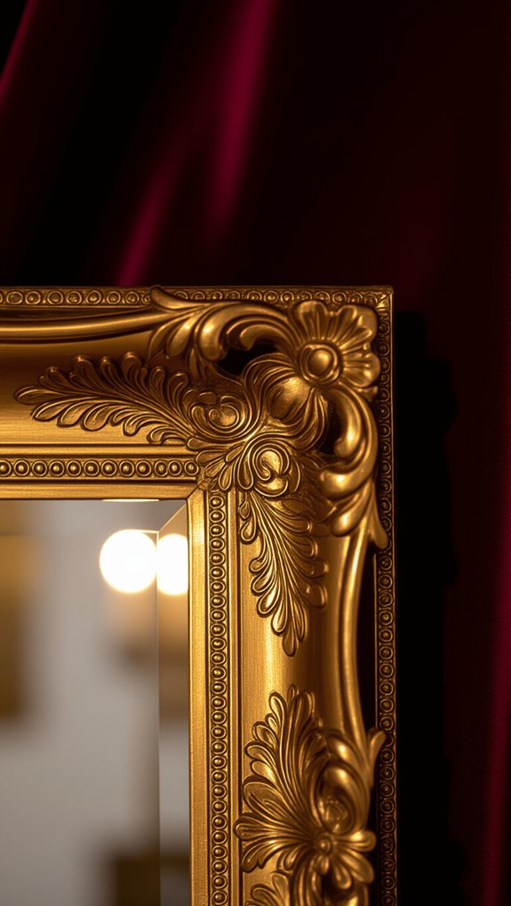 vintage mirrors enhance spaces