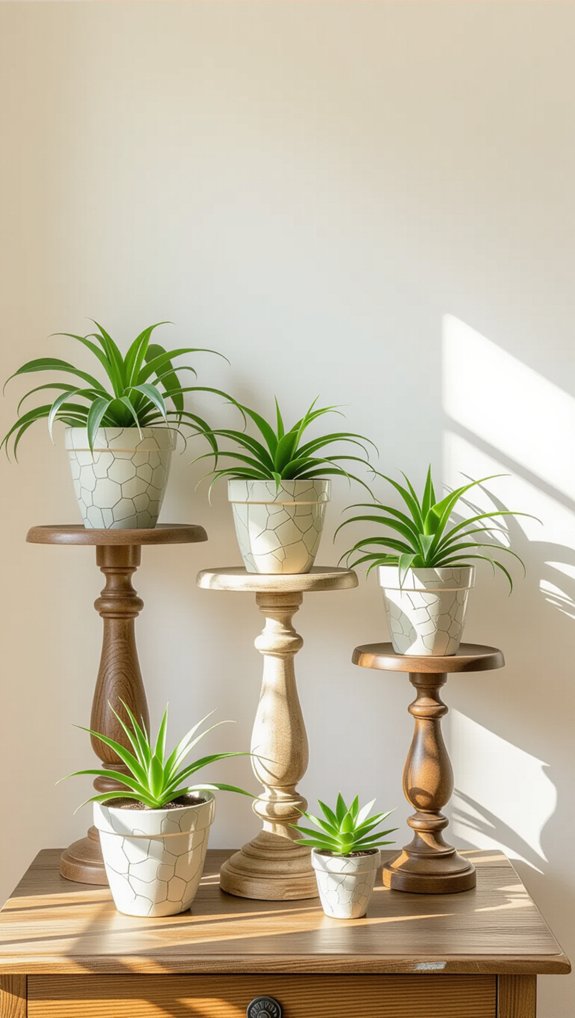 vintage plant stands styles