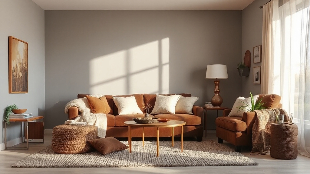 warm cozy versatile living room