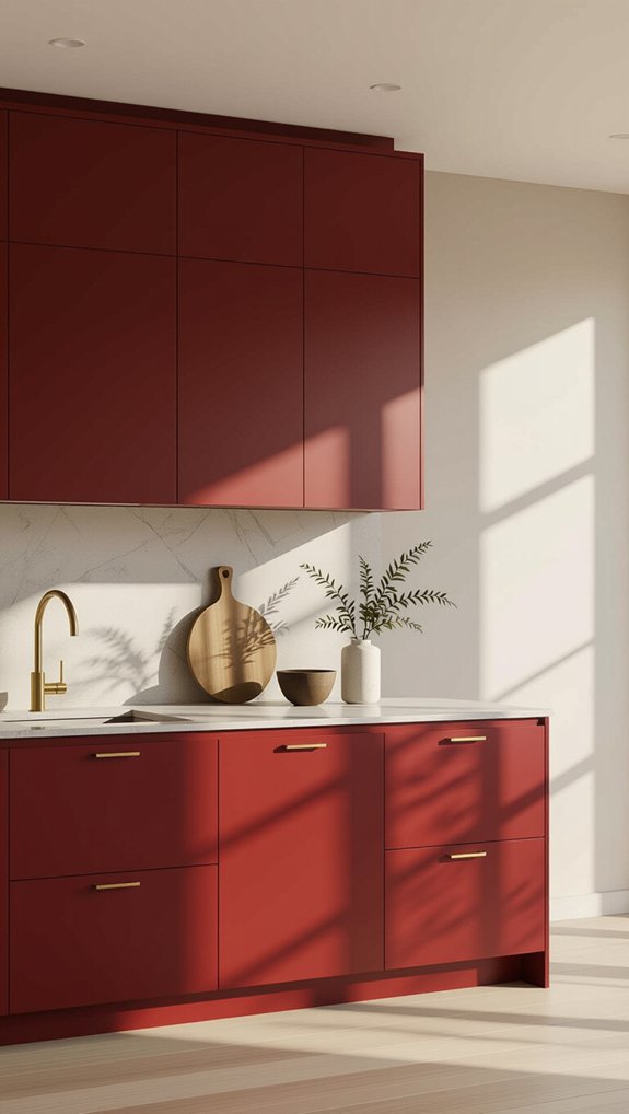 22 Kitchen Cabinet Color Ideas for Modern and Timeless Style 23 warm earthy kitchen elegance